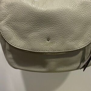 Kate Spade gray Leather Shoulder Bag